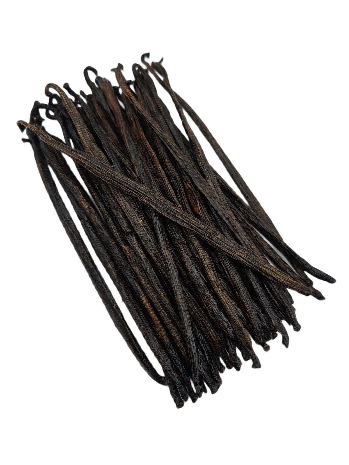Indonesian Vanilla Beans (Sumatra) Planifolia Extract Grade-B<br>For Extract Making<br>1/4 lb, 1/2 lb, 1 lb, 2 lb