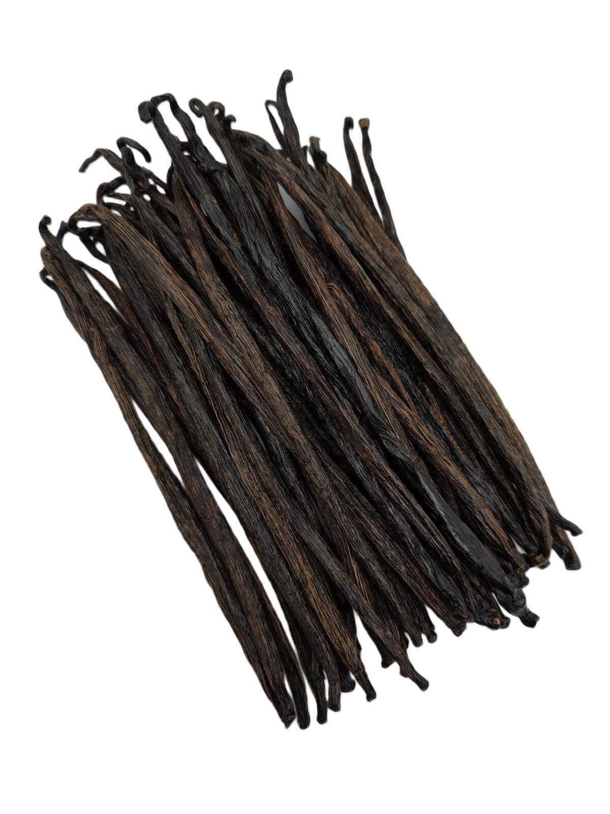Indonesian Vanilla Beans (Sumatra) Planifolia Extract Grade-B <br>For Extract Making<BR>5 count, 15 count, 25 count, 50 count, 100 count
