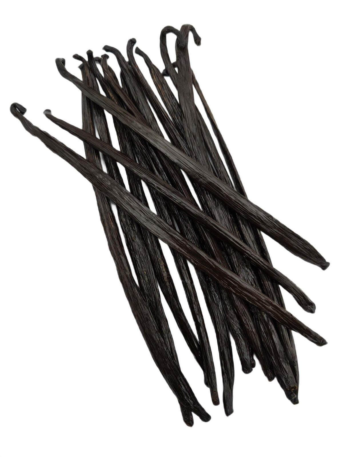 Indonesian Vanilla (Sumatra) Planifolia Gourmet Grade-A Beans<br>For Extract And Baking<BR>5 count, 15 count, 25 count, 50 count, 100 count