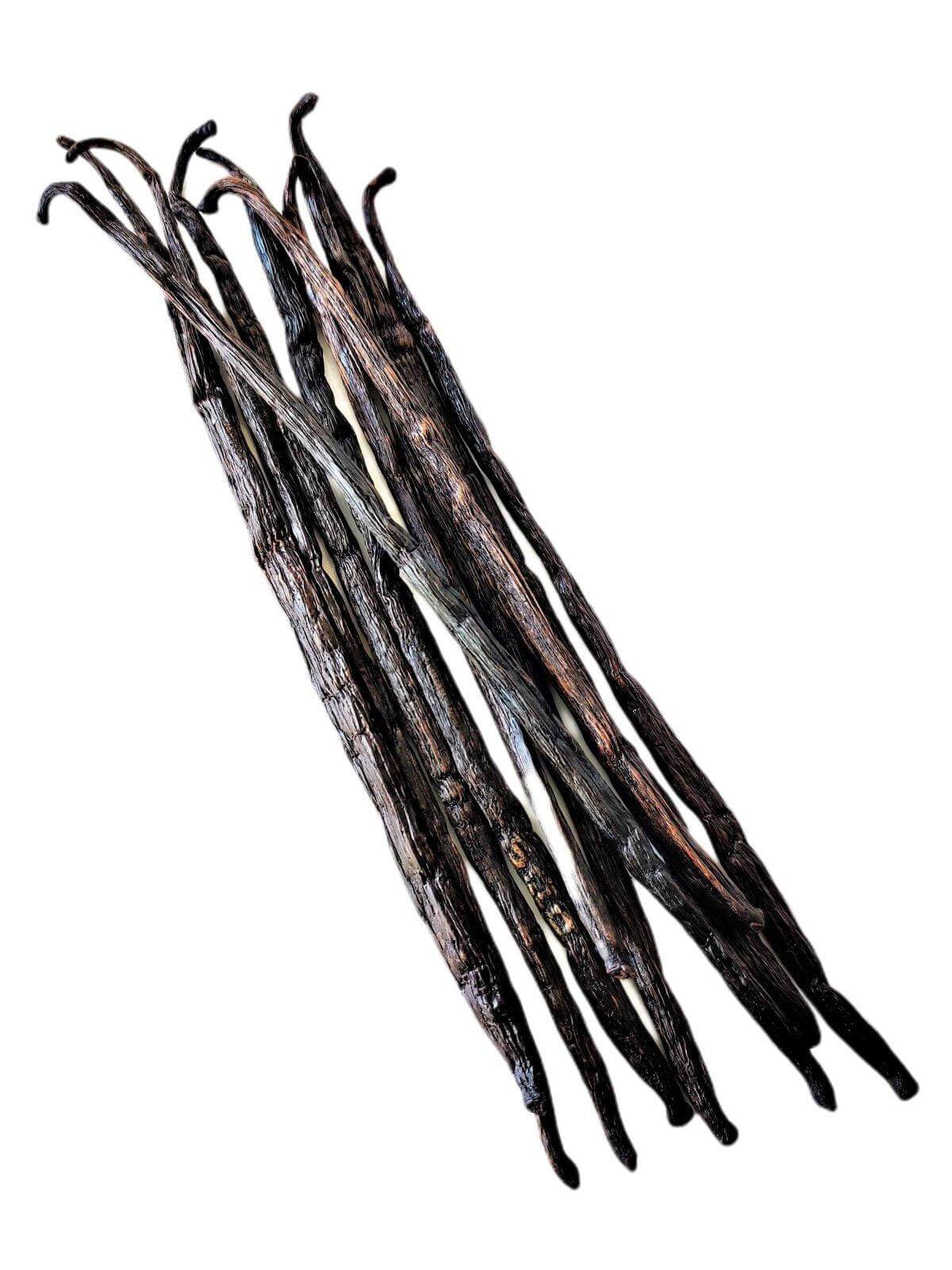 Madagascar Bourbon Extract Vanilla Beans Grade-B <br>For Extract Making<BR>5 count, 15 count, 25 count, 50 count, 100 count