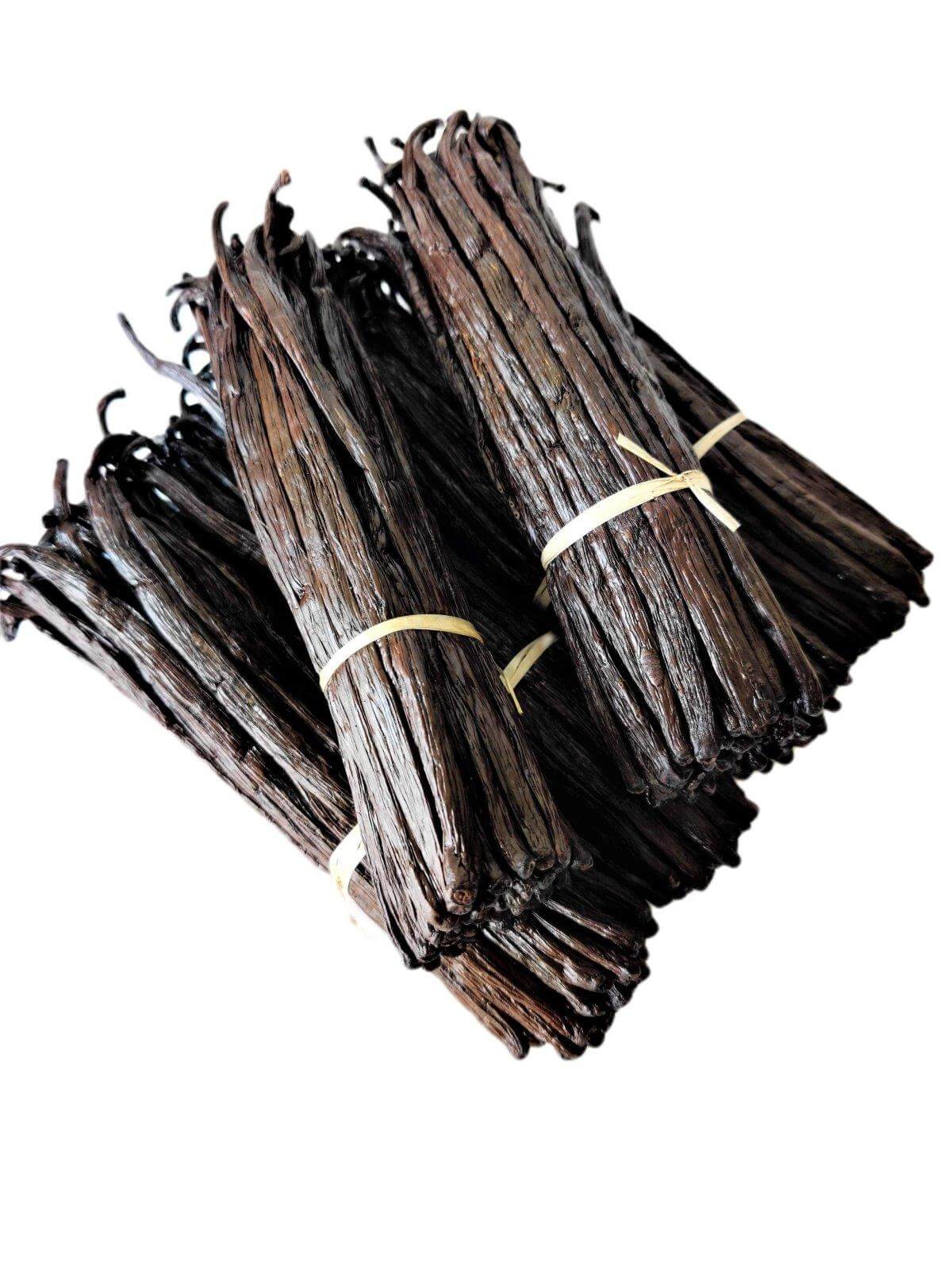 Madagascar Bourbon Vanilla Beans Gourmet Grade-A <br>For Extract And Baking<BR>1/4 lb, 1/2 lb, 1 lb, 2 lb