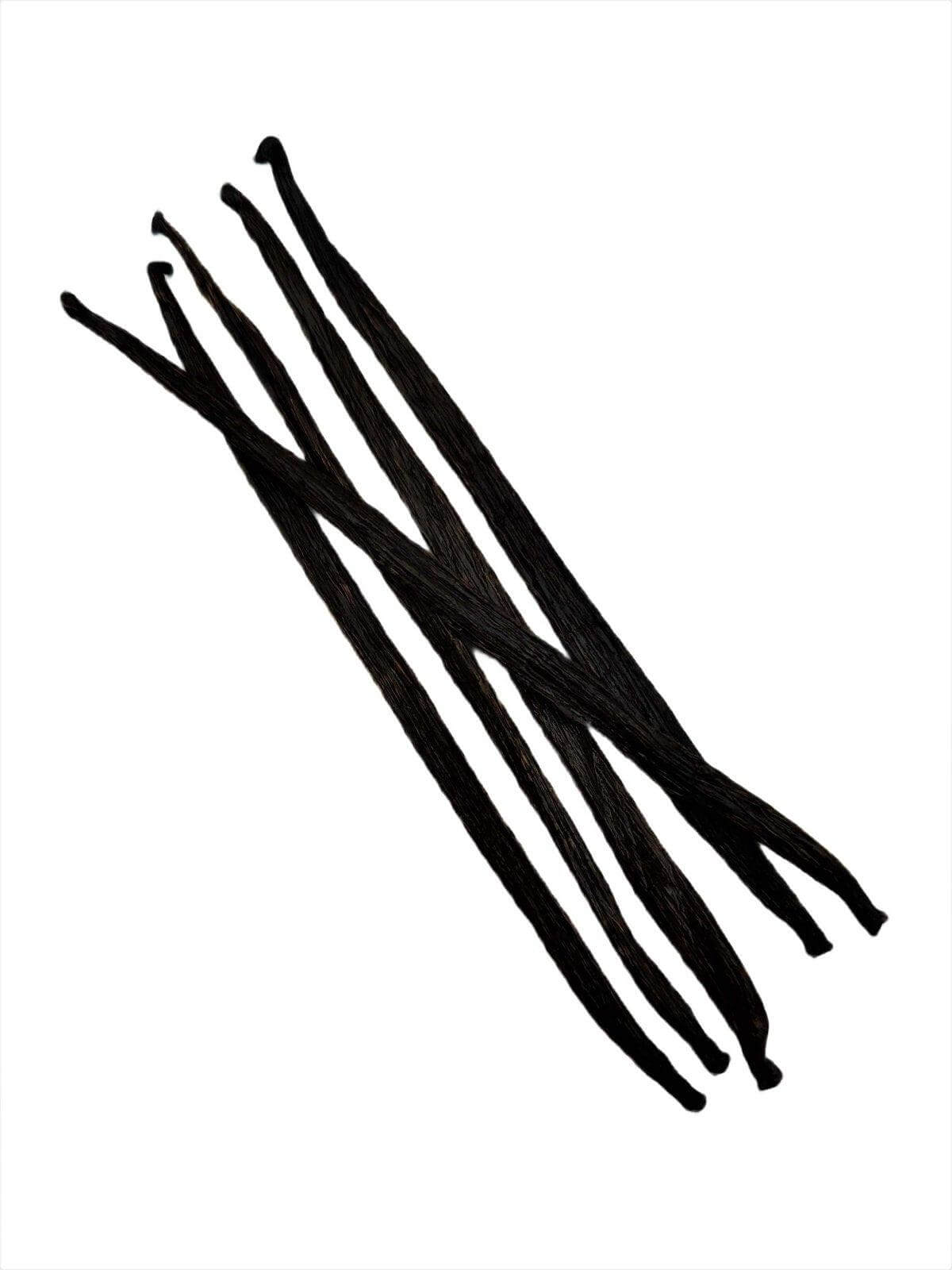 Tahitian Extract Vanilla Beans Grade-B <br>For Extract Making<BR>5 count, 15 count, 25 count, 50 count, 100 count