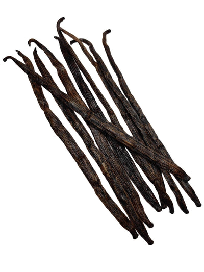 Co-op Pricing Ugandan Extract Grade-B Vanilla Beans (Per Ounce)Minimum Order quantity for this Co-op price is 2 ounces | Spice-Land Wholesale | Vanilla Beans