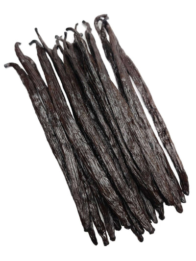 Ugandan Vanilla Beans Grade-A Gourmet <br>For Extract And Baking<BR>5 Count, 15 Count, 25 Count, 50 Count, 100 Count