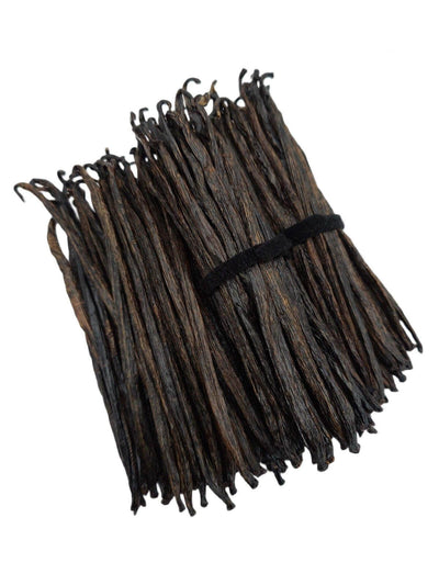 Indonesian Vanilla Beans (Sumatra) Planifolia Extract Grade-B<br>For Extract Making<br>1/4 lb, 1/2 lb, 1 lb, 2 lb