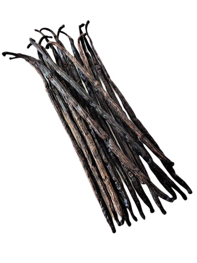 Madagascar Bourbon Extract Vanilla Beans Grade-B <br>For Extract Making<BR>5 count, 15 count, 25 count, 50 count, 100 count