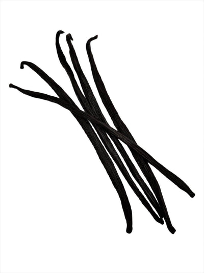 Tahitian Vanilla Beans Gourmet Grade-A <br>For Extract And Baking<BR>5 count, 15 count, 25 count, 50 count, 100 count